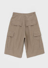 Laton Bermuda Cotton Cargo Pants