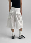 Laton Bermuda Cotton Cargo Pants