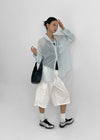 Laton Bermuda Cotton Cargo Pants