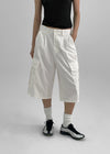 Laton Bermuda Cotton Cargo Pants