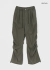 (UNISEX) Fulz Back Banding Nylon Two-way Banding Pants