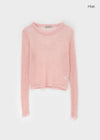 Mottin See-through Round Net Knit (30% Linen)