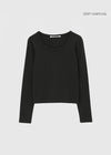 [B-BASIC] Standard U-neck long-sleeved shirt (2 SIZE)