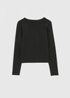 [B-BASIC] Standard U-neck long-sleeved shirt (2 SIZE)