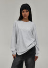 [B-BASIC] Standard Overfit Sweatshirt Langarm T-Shirt