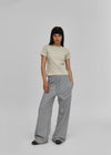 [B-BASIC] Heavy Cotton Wide Two-Way Pants