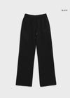 [B-BASIC] Heavy Cotton Straight Banding Pants