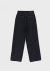 Pantalons en denim large brut Kukah Non-Fade