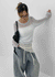 Mottin See-through Round Net Knit (30% Linen)