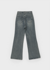 Shataring weite Bootcut-Jeans