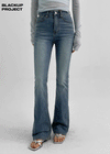 [MADE] Helly Summer Bootcut Denim Pants
