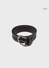 Tats studded leather belt