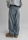 Wilmill Washed Wide Denim Pants