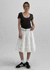 Chining Frill Banded Midi Skirt