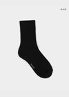 [B-BASIC] Ribbed Middle Socks 4 Pack