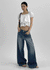 Lamins Crop Frill Blouse