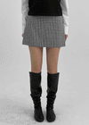 Three-Tita Low Waist Mini Skirt