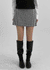 Three-Tita Low Waist Mini Skirt