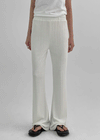 Toomeet Layered Ribbed Bootcut Banding Pants