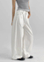 Holien Folding Snap Wide Cotton Pants