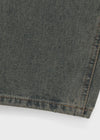 Pantalons en denim larges Nickel Washing