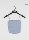 Cropped Bra Top mit integrierten Cups