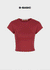 [B-BASIC] Cool Standard Round Crop Short Sleeve T-shirt (2SIZE)