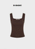 [B-BASIC] Standard Wide Square Neck Sleeveless (2 SIZE)