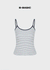 [B-BASIC] Stripe Basic Strap Sleeveless (2SIZE)