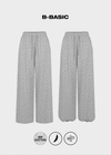[B-BASIC] Airsweat Wide Two-Way Banding Pants