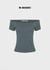 [B-BASIC] Standard Off-Shoulder Short Sleeve T-Shirt 2SIZE