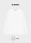 [B-BASIC] Áo thun dài tay oversized cotton cứng