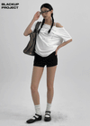 [MADE] Tope Low Waist Banding Short Pants