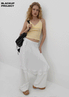 [MADE] Duol Layered Wrap Midi Skirt