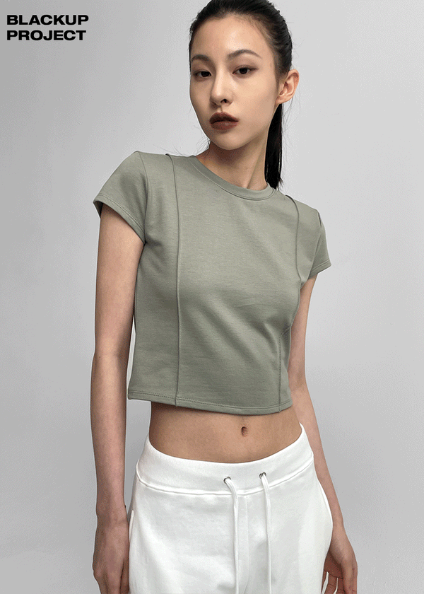 [MADE] Desiree 短袖蓋袖T恤