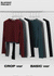 [MADE] Key Off Knit Like Ribbed Long Sleeve T-shirt (2TYPE)
