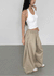 (UNISEX) Alloit Banding Snap Balloon Pants