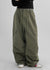 (UNISEX) Periting Parachute Cargo Wide Two-Way Pants