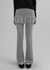 Dien Layered Frill Skirt Pants