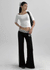 Chilav Number Low Bootcut Banding Pants