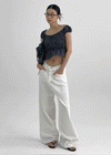 Levenot Linen Wide Cotton Pants