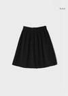 Falda Midi de Ante Mallio Flare