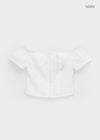 [MADE] PIEL Hook Off Shoulder Top