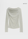 Hintz draping off-shoulder