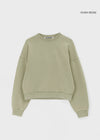 [B-BASIC] Schweres Schweißsalz Wasch Sweatshirt