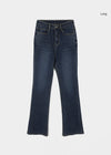 [B-DENIM] SLIM BOOTS-CUT 001 - BLUE