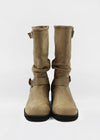 Botas Medias con Fruncido Mater Buckle