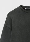 [B-BASIC] Áo sweatshirt rửa mồ hôi muối nặng