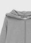 [B-BASIC] Áo Hoodie Nặng Có Khoá Kéo