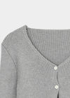 Daynut crop knit cardigan